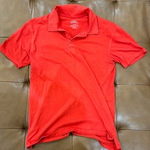 True classic red polo